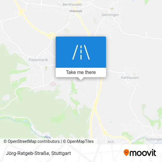 Карта Jörg-Ratgeb-Straße