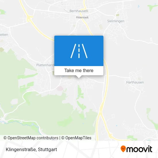Klingenstraße map