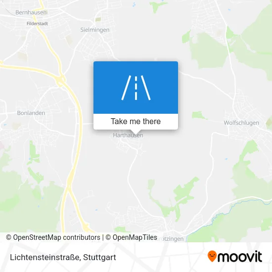 Lichtensteinstraße map