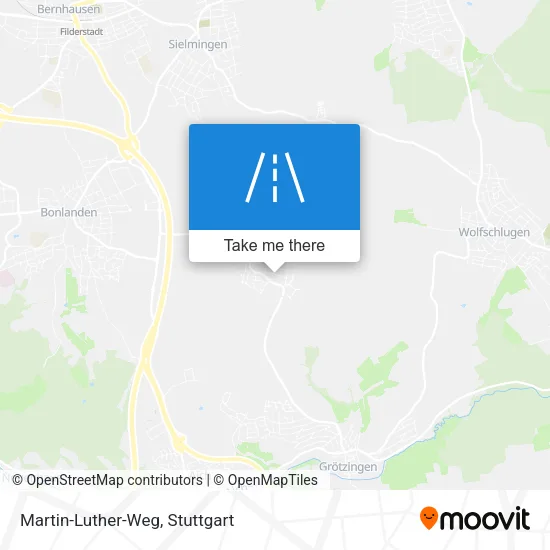 Карта Martin-Luther-Weg