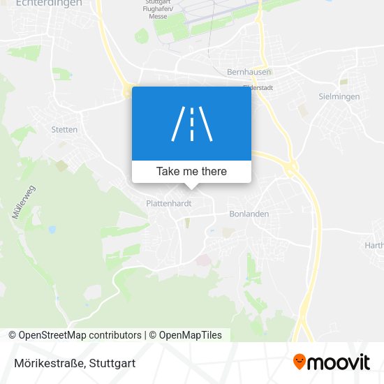 Mörikestraße map