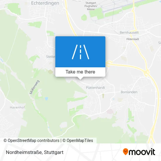 Nordheimstraße map