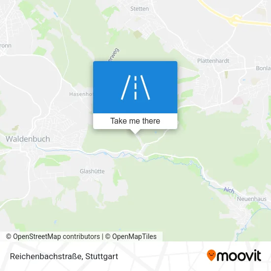 Карта Reichenbachstraße