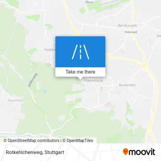 Карта Rotkehlchenweg