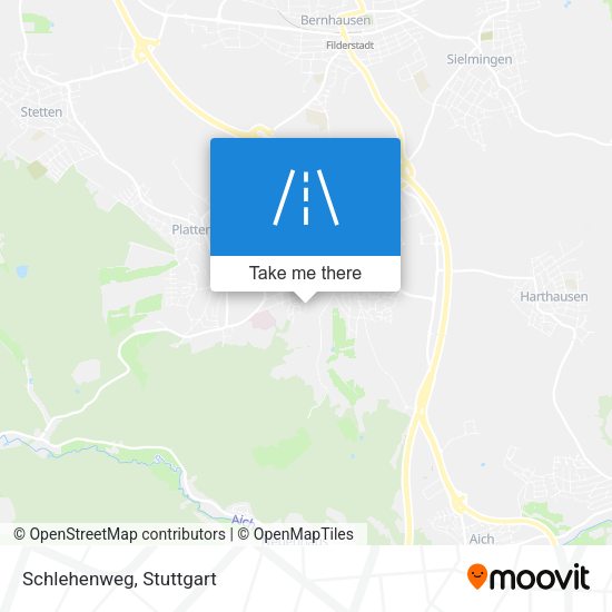 Карта Schlehenweg