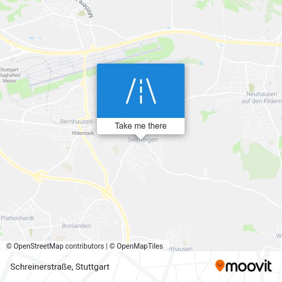 Schreinerstraße map