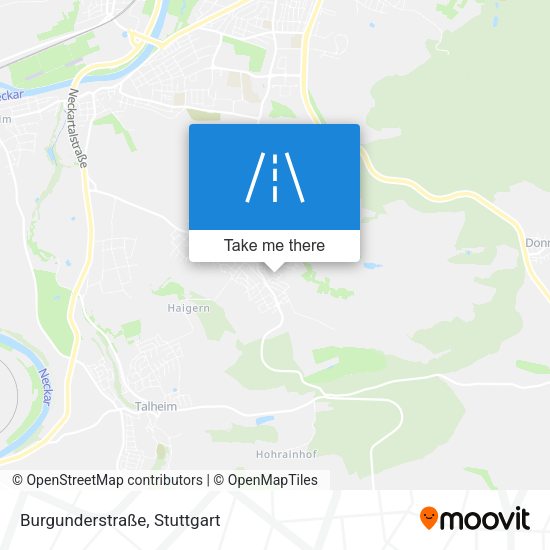 Burgunderstraße map