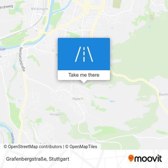 Карта Grafenbergstraße