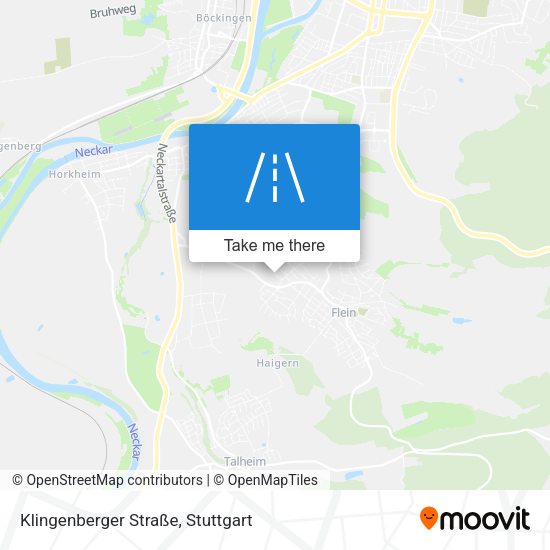 Klingenberger Straße map