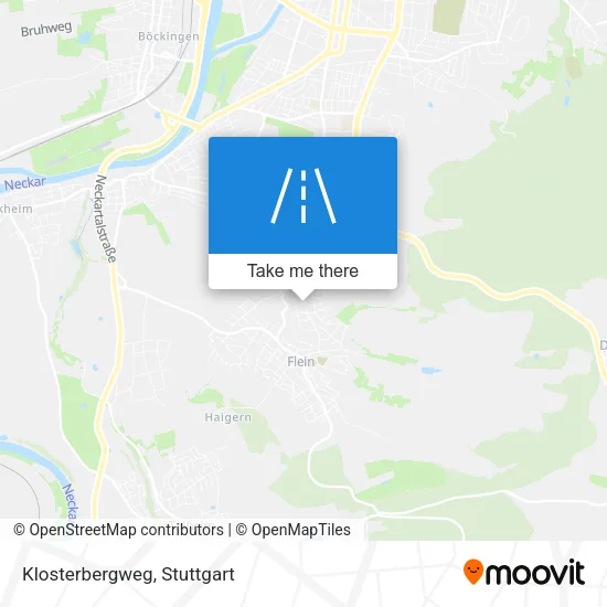 Карта Klosterbergweg