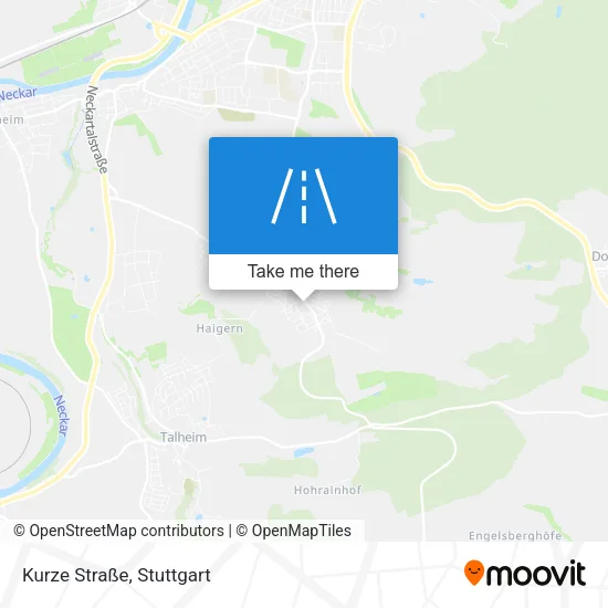 Карта Kurze Straße
