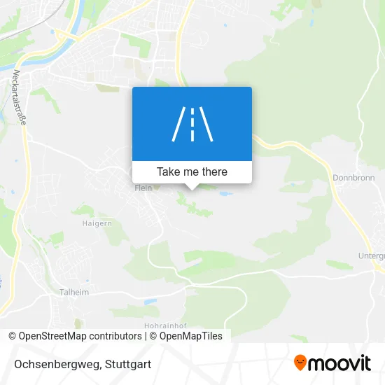 Карта Ochsenbergweg