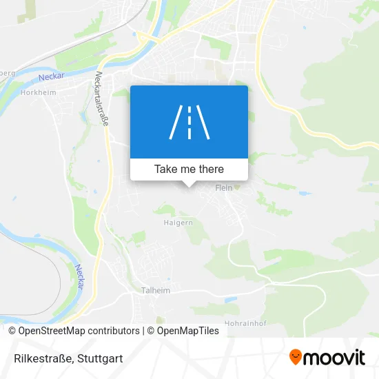 Карта Rilkestraße