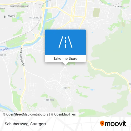 Карта Schubertweg