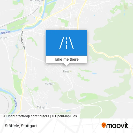 Карта Stäffele
