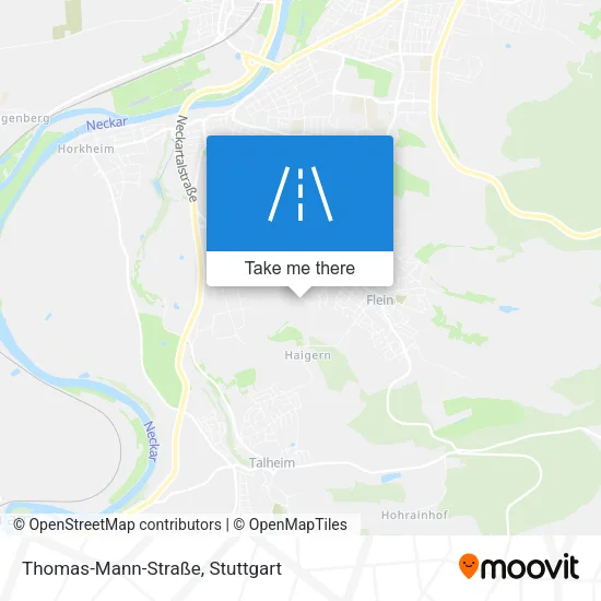 Карта Thomas-Mann-Straße