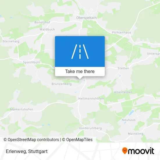 Карта Erlenweg