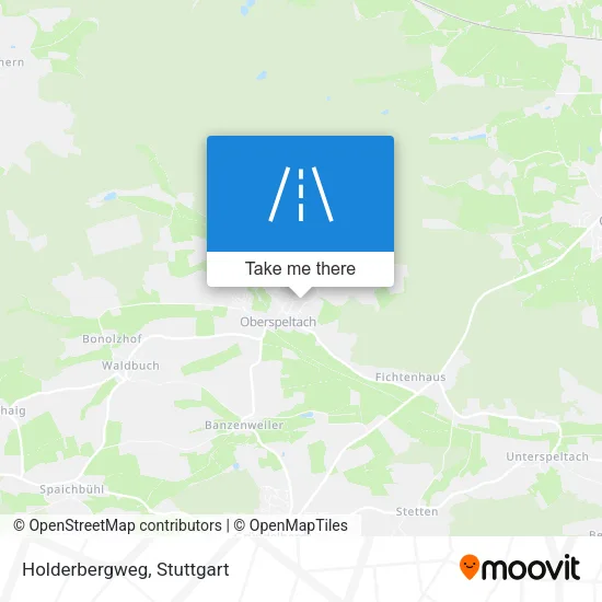 Карта Holderbergweg