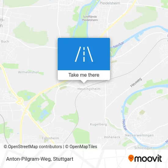 Карта Anton-Pilgram-Weg