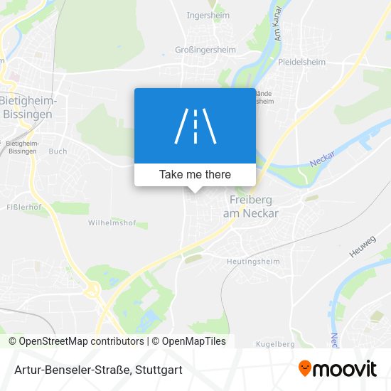 Artur-Benseler-Straße map
