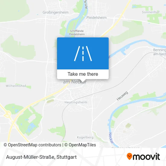 Карта August-Müller-Straße