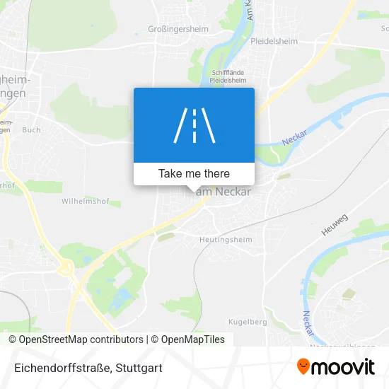 Карта Eichendorffstraße