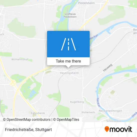 Карта Friedrichstraße