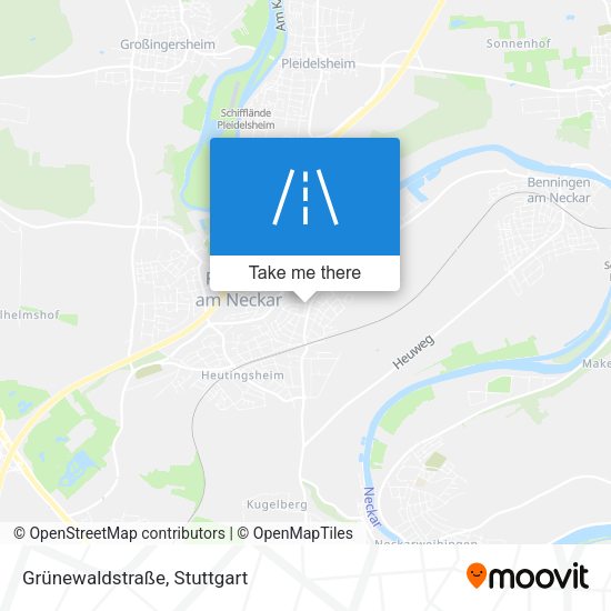 Grünewaldstraße map