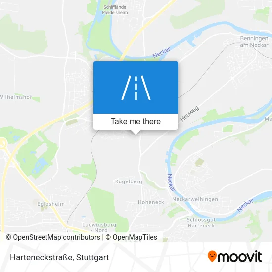 Карта Harteneckstraße