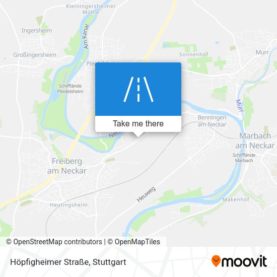 Höpfigheimer Straße map