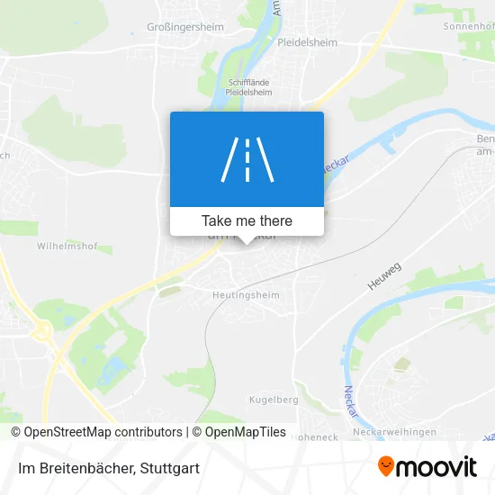 Карта Im Breitenbächer