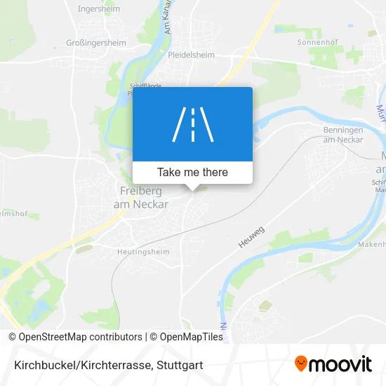 Карта Kirchbuckel/Kirchterrasse