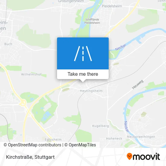 Карта Kirchstraße