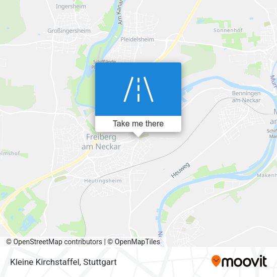 Kleine Kirchstaffel map