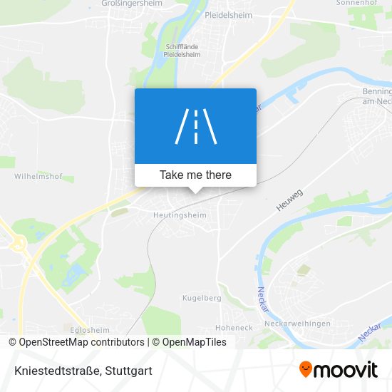Kniestedtstraße map