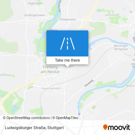 Ludwigsburger Straße map
