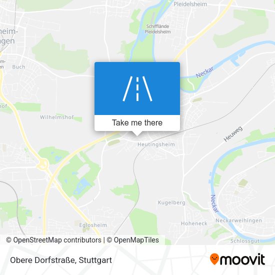Obere Dorfstraße map