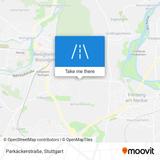 Parkäckerstraße map