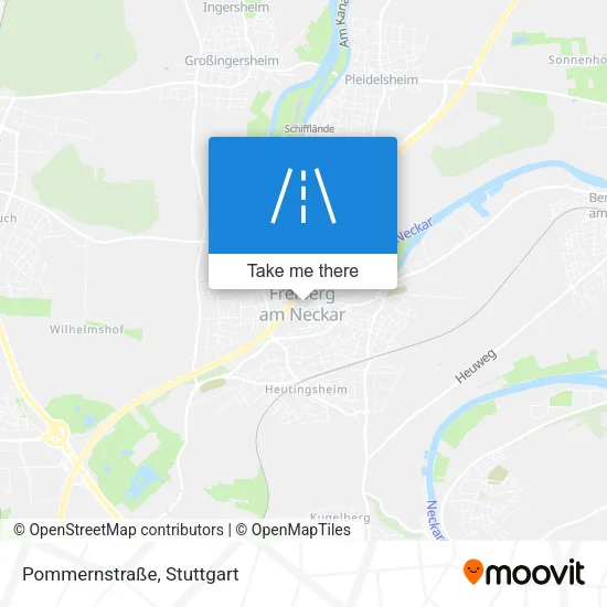 Карта Pommernstraße