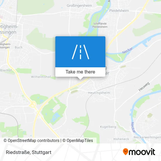 Riedstraße map