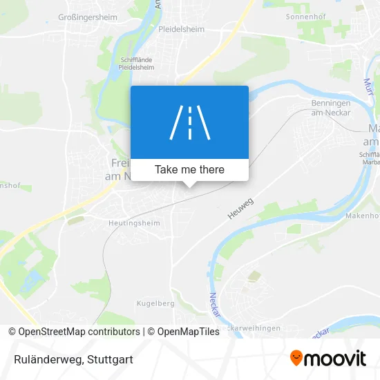 Карта Ruländerweg