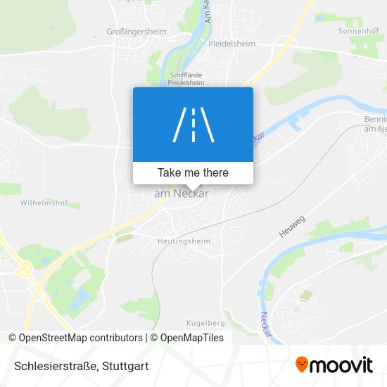 Schlesierstraße map