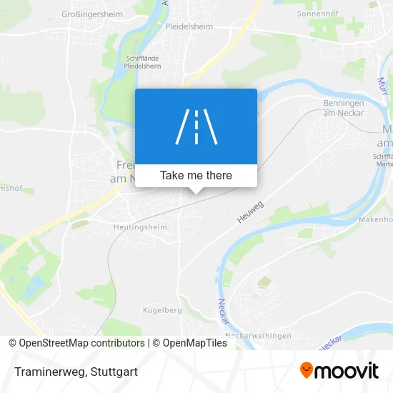 Карта Traminerweg