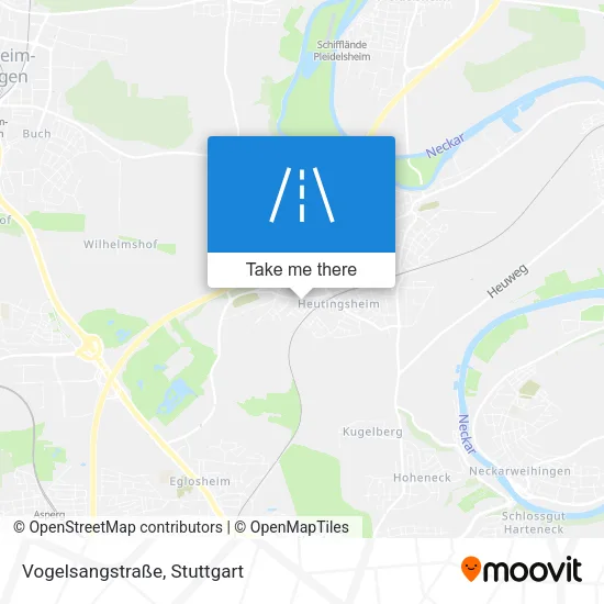 Карта Vogelsangstraße