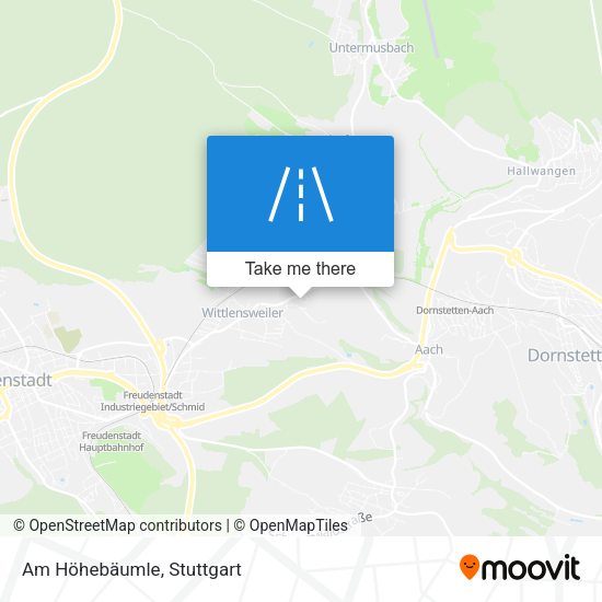 Am Höhebäumle map
