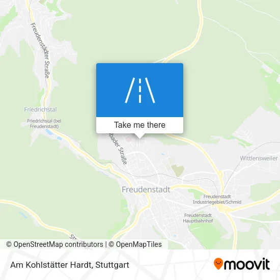 Карта Am Kohlstätter Hardt