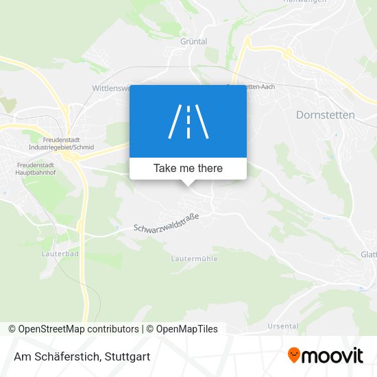 Am Schäferstich map