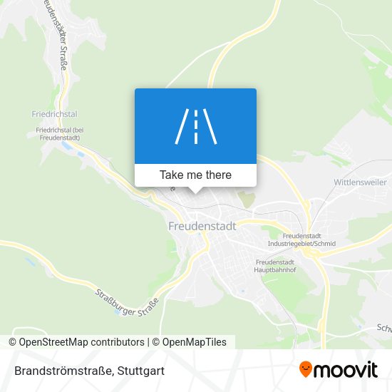 Brandströmstraße map