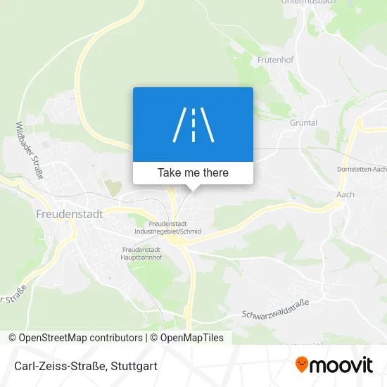 Карта Carl-Zeiss-Straße