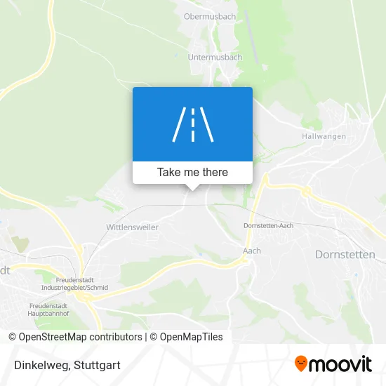 Карта Dinkelweg